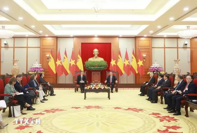 Việt Nam sẽ tăng cường trao đổi thương mại với Tây Ban Nha