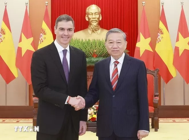 Việt Nam sẽ tăng cường trao đổi thương mại với Tây Ban Nha