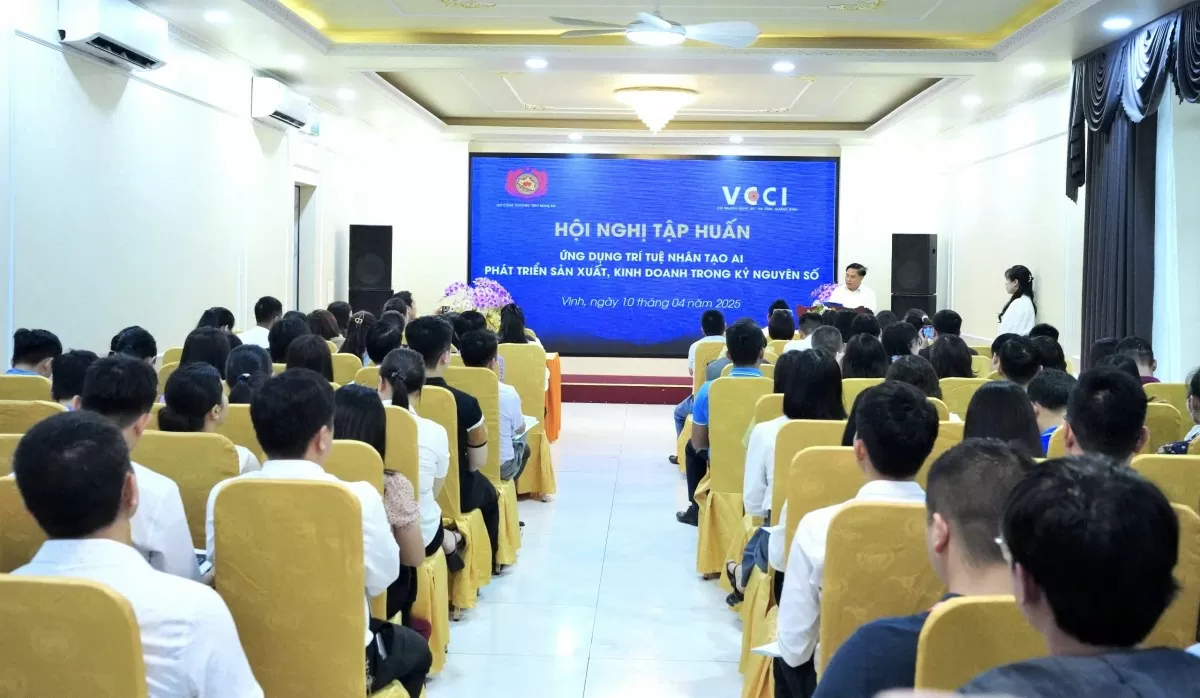 ứng dụng Ai sở công thương nghệ an