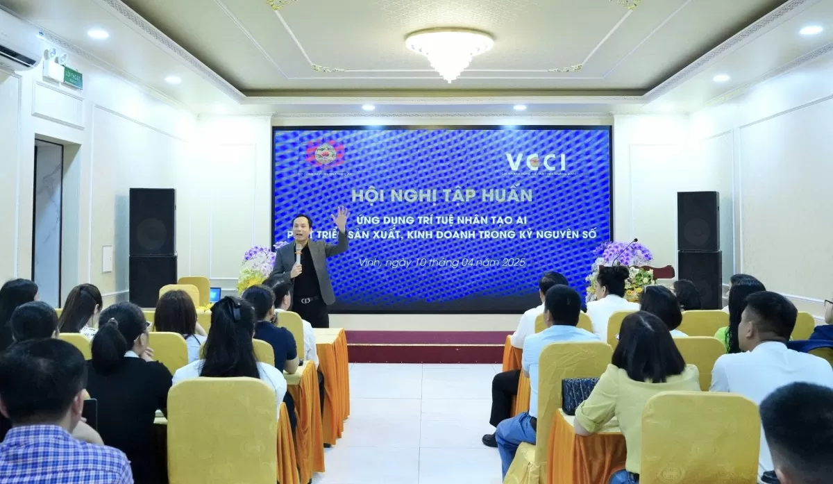 ứng dụng Ai sở công thương nghệ an
