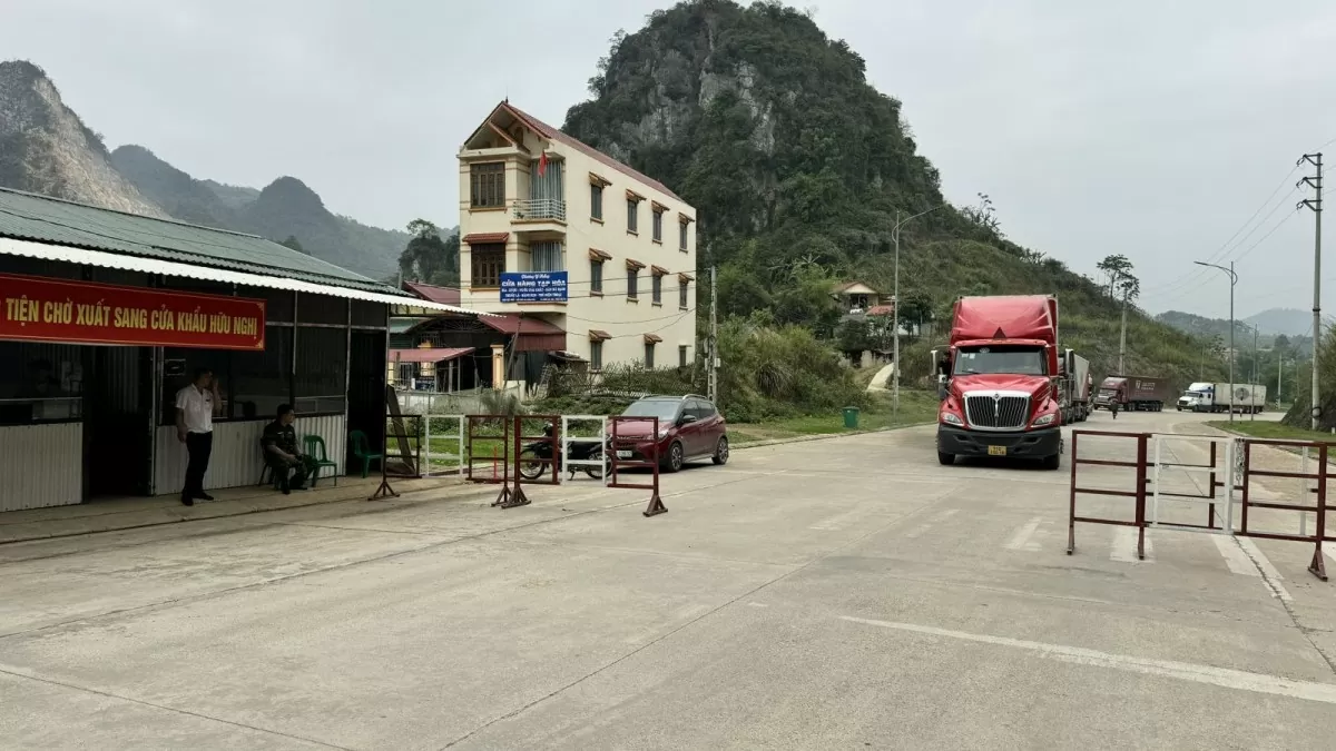 Tạm dừng thông quan, điều tiết xe hàng phục vụ quốc phòng