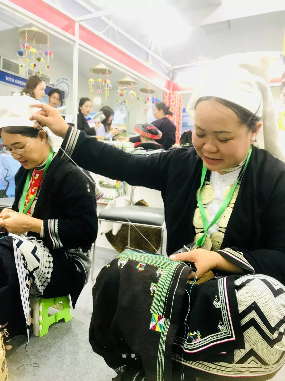 chị Bàn Thị Liên – người phụ nữ Dao Tiền đến từ xóm Hoài Khao, xã Quang Thành, huyện Nguyên Bình