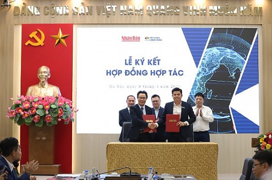 fpt long chau va bao nhan dan ky ket hop tac chung tay vi suc khoe cong dong