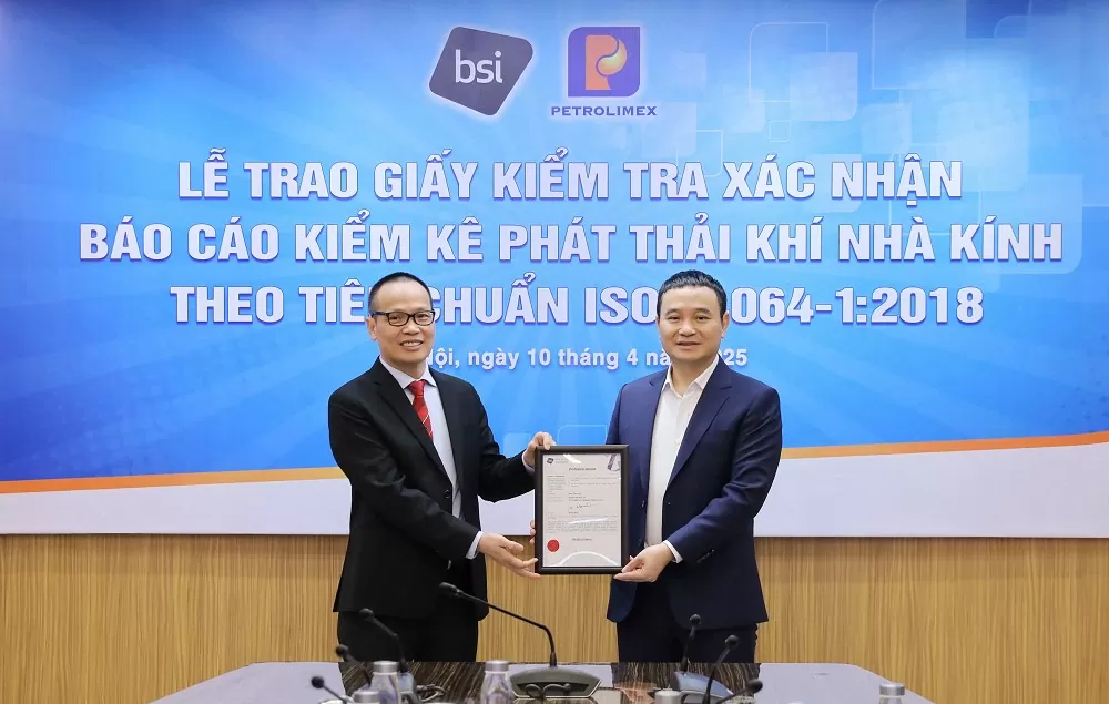 Petrolimex tiên phong minh bạch phát thải khí nhà kính