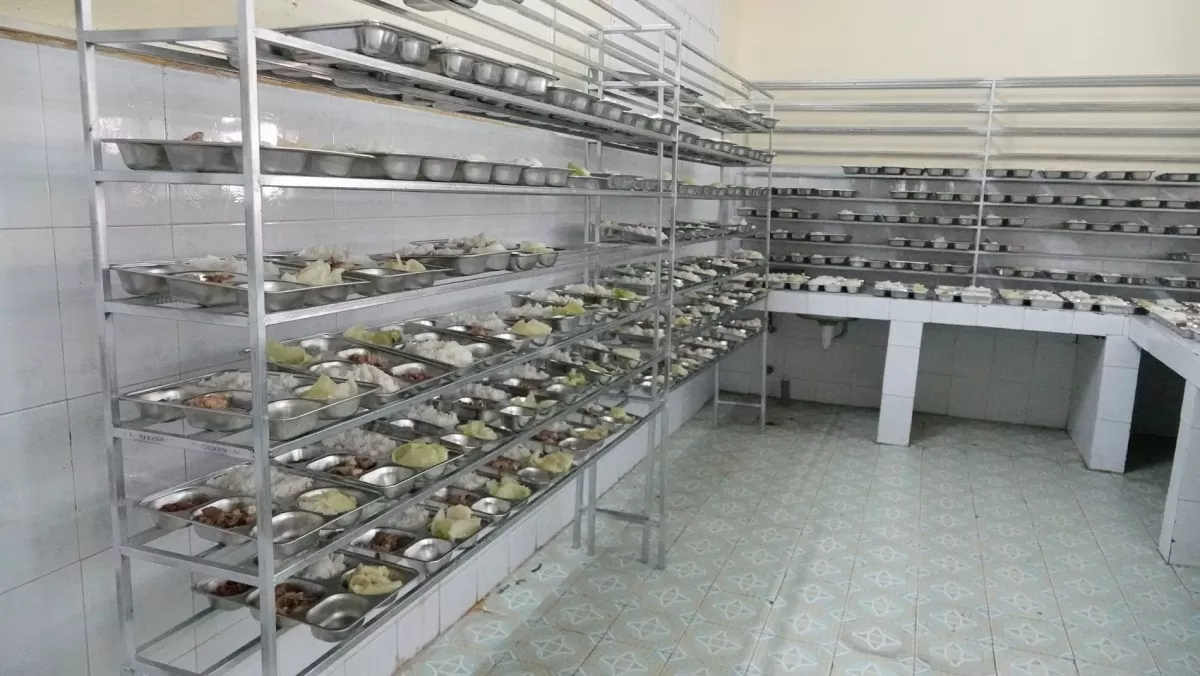 bữa ăn thiếu chất trường dân tộc nội trú thanh hóa