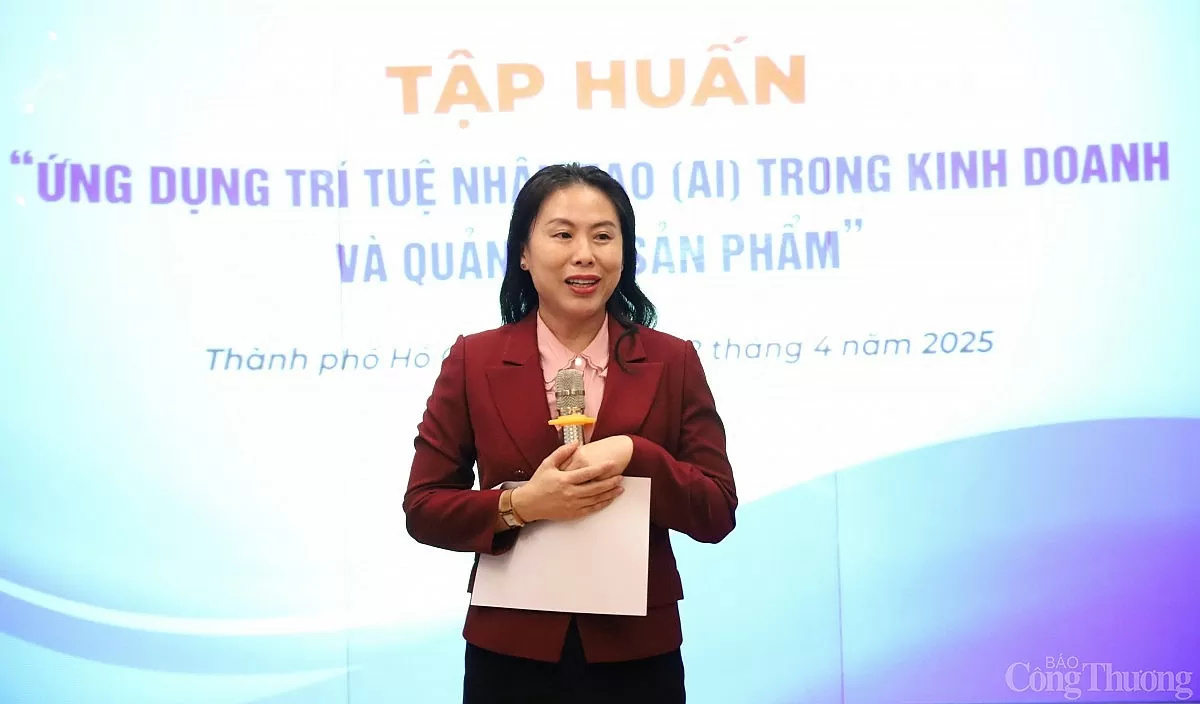Thúc đẩy ứng dụng AI trong kinh doanh, quảng bá sản phẩm