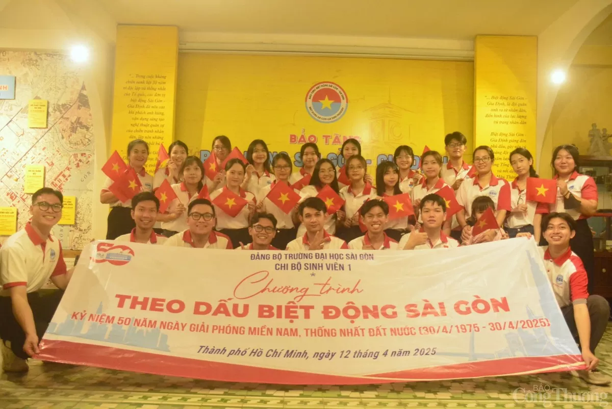 Cùng người trẻ 'theo dấu Biệt động Sài Gòn'
