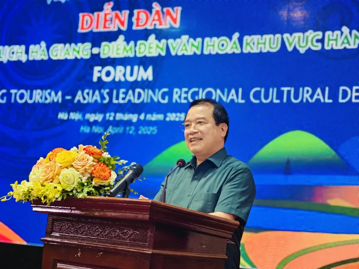 ông Hà Văn Siêu – Phó Cục trưởng Cục Du lịch Quốc gia Việt Nam