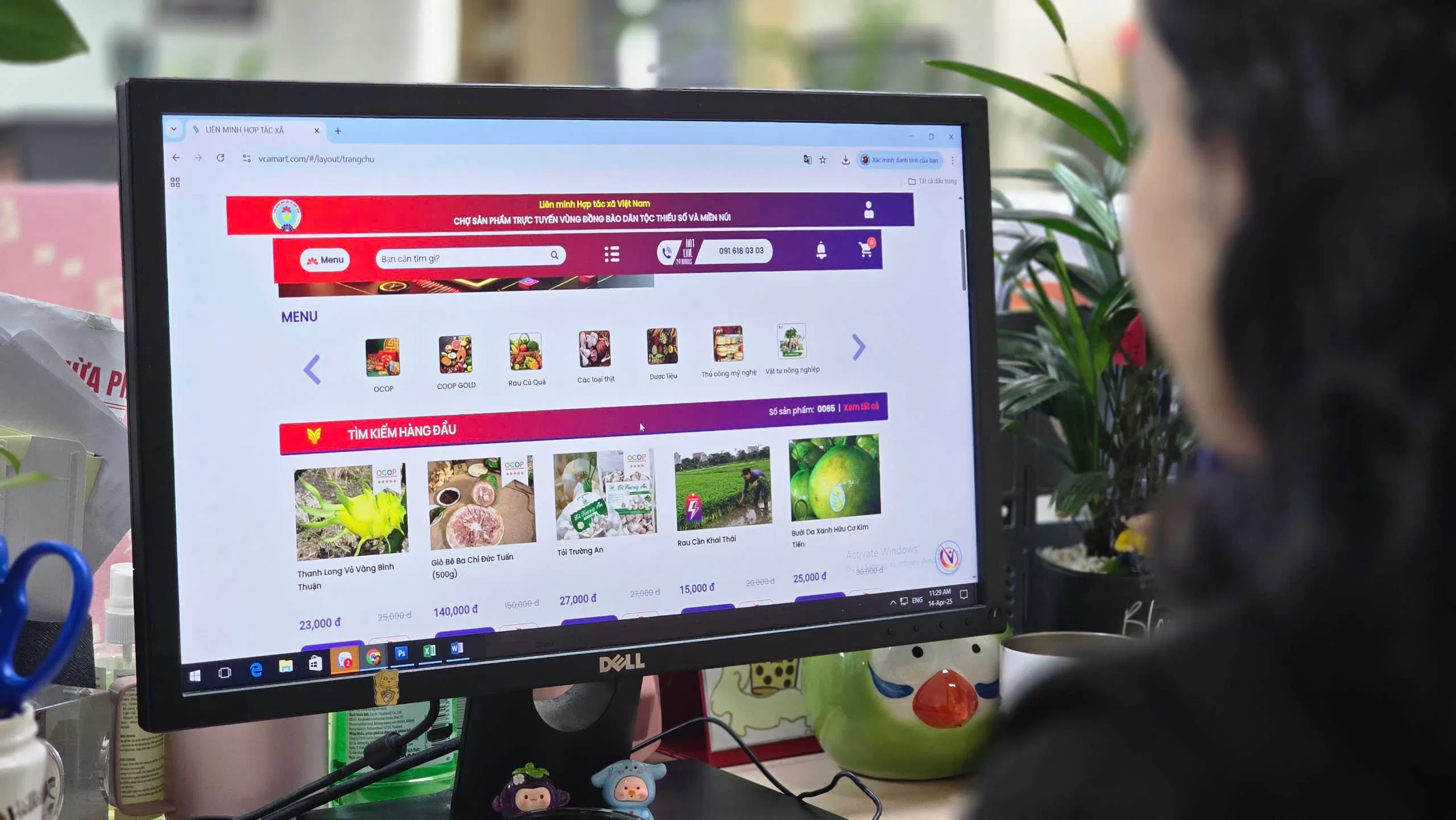 VCAMart: 'Cú hích' cho nông sản vùng dân tộc thiểu số