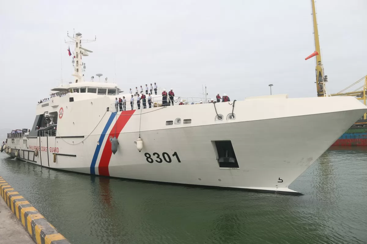 Tàu BRP GABRIELA SILANG cập cảng Tiên Sa - TP. Đà Nẵng