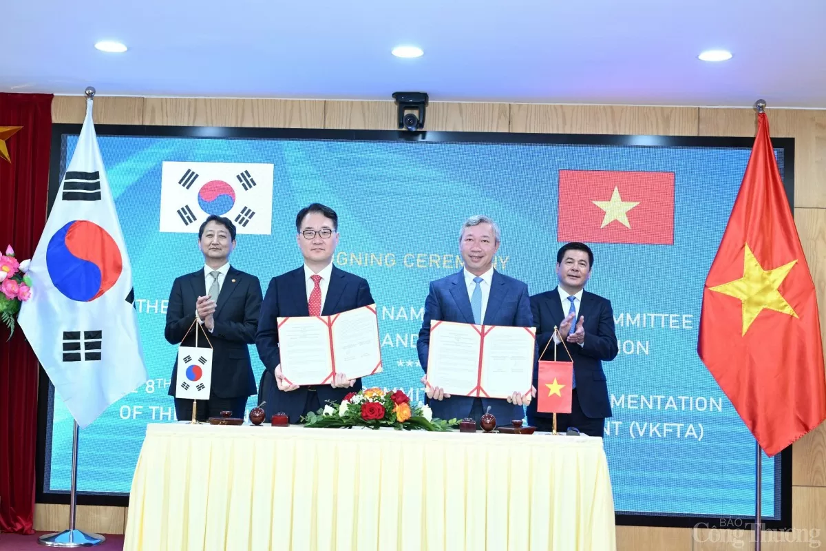 Việt Nam - Hàn Quốc thống nhất hành động vì mục tiêu