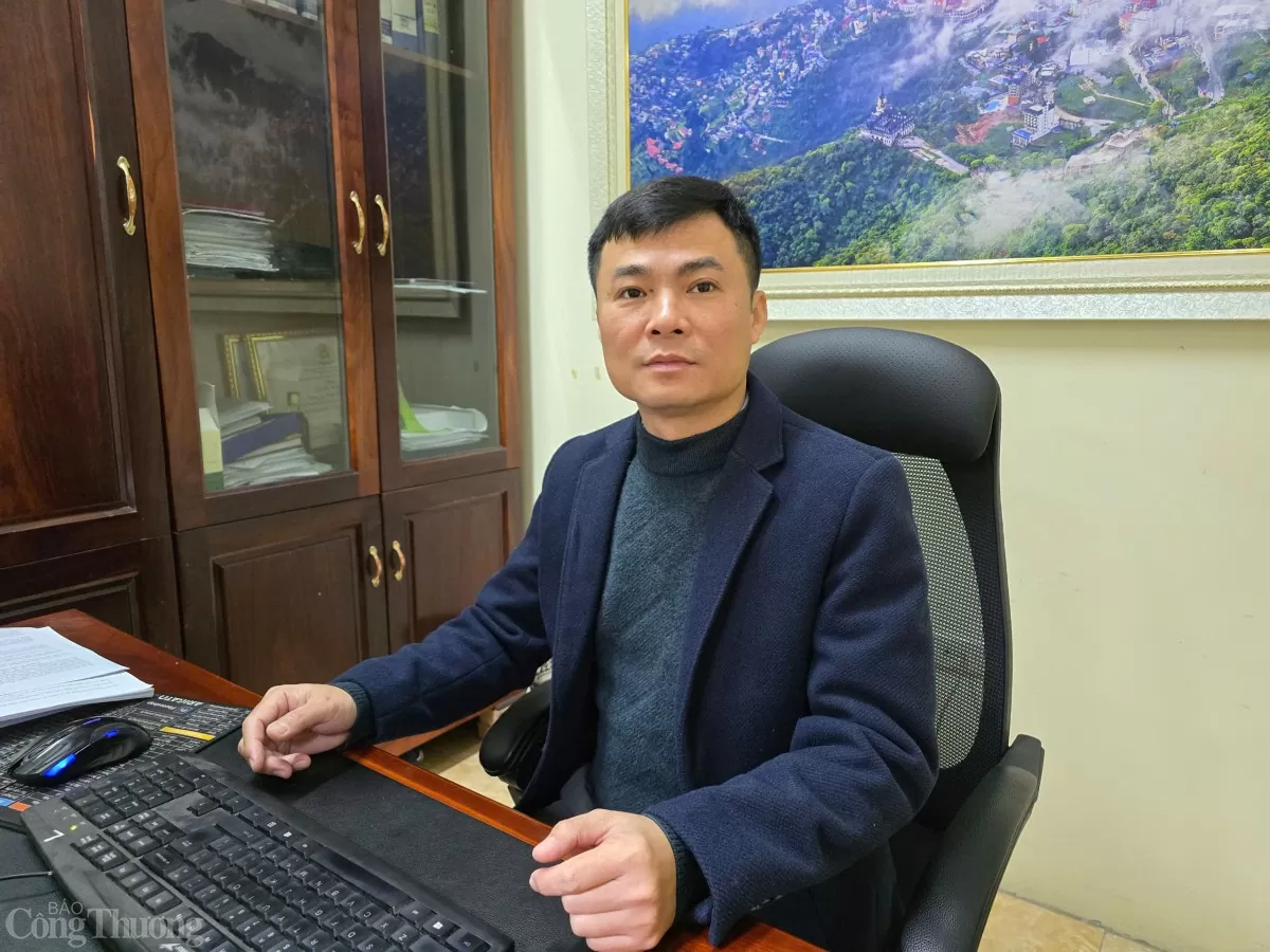 Ông Vũ Vĩnh Hà - Trưởng phòng Quản lý Năng lượng Sở Công Thương Vĩnh Phúc