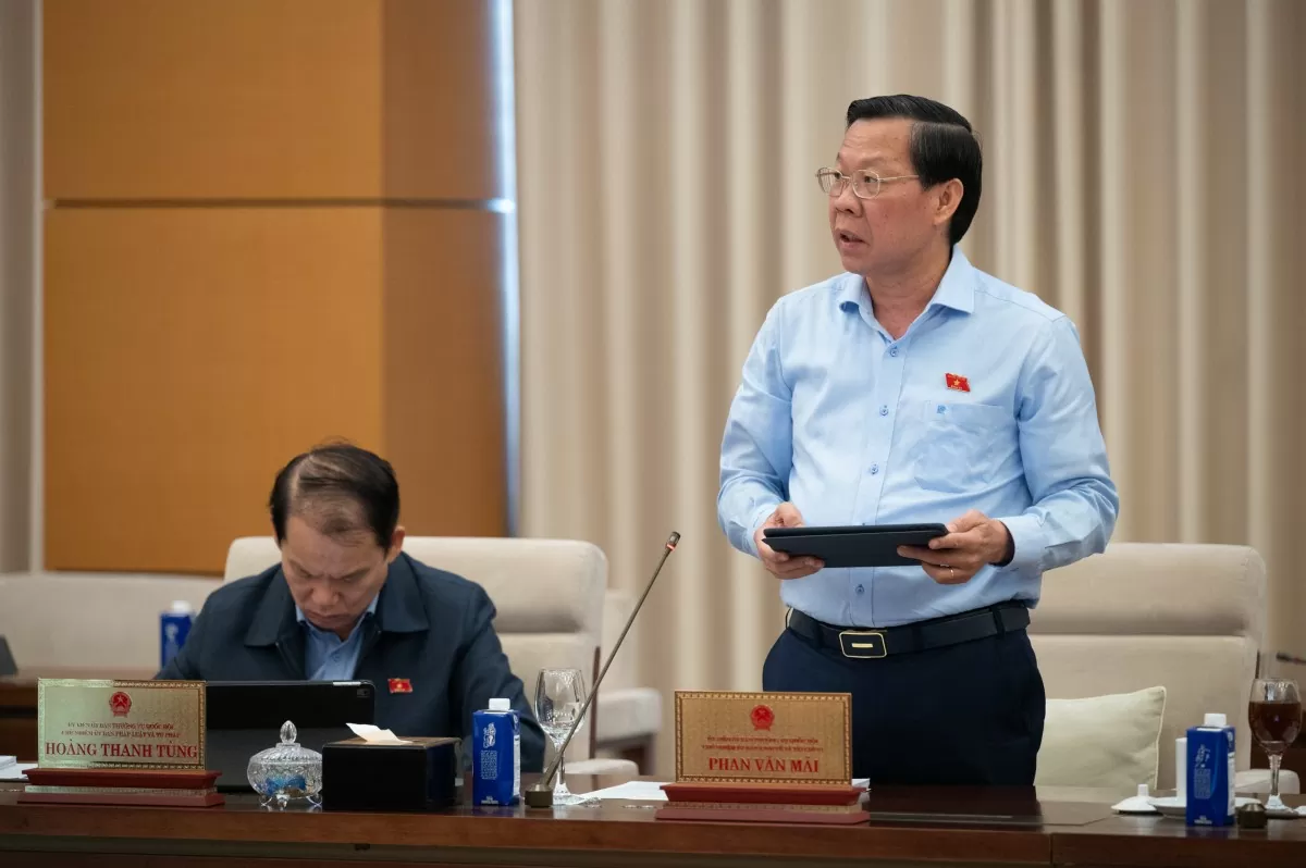 Chủ nhiệm Ủy ban Kinh tế và Tài chính Phan Văn Mãi
