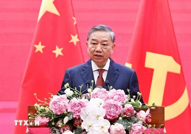 Tổng Bí thư Tô Lâm: Hữu nghị và hợp tác luôn là dòng chảy chính trong quan hệ Việt - Trung
