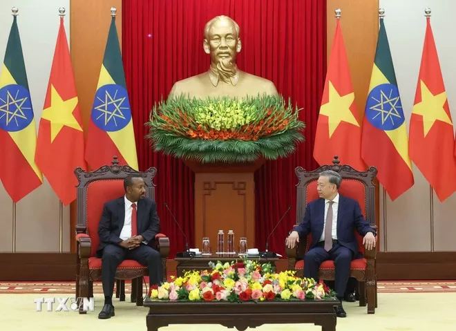 Tổng Bí thư Tô Lâm đề nghị Việt Nam - Ethiopia ưu tiên thúc đẩy hợp tác nông nghiệp, thương mại