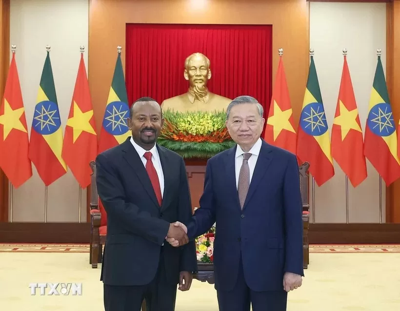 Tổng Bí thư Tô Lâm đề nghị Việt Nam - Ethiopia ưu tiên thúc đẩy hợp tác nông nghiệp, thương mại