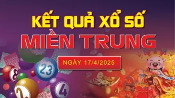 XSMT 17/4, kết quả xổ số miền Trung hôm nay 17/4/2025, KQXSMT 17/4