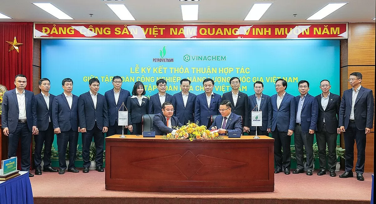 Petrovietnam-Vinachem: Hợp tác toàn diện, hướng tới tương lai công nghệ cao