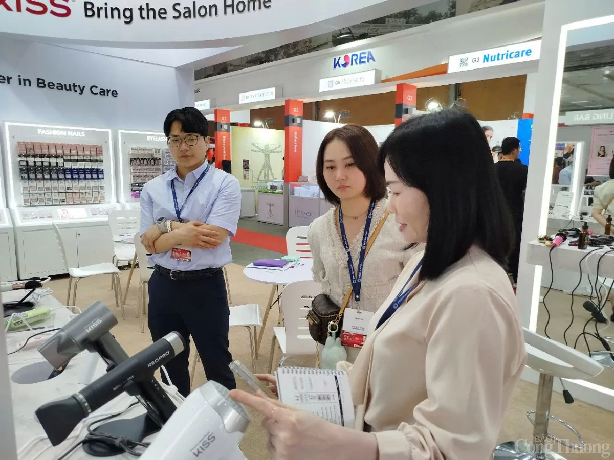 Xúc tiến xu hướng làm đẹp mới tại Beautycare Expo Hanoi 2025