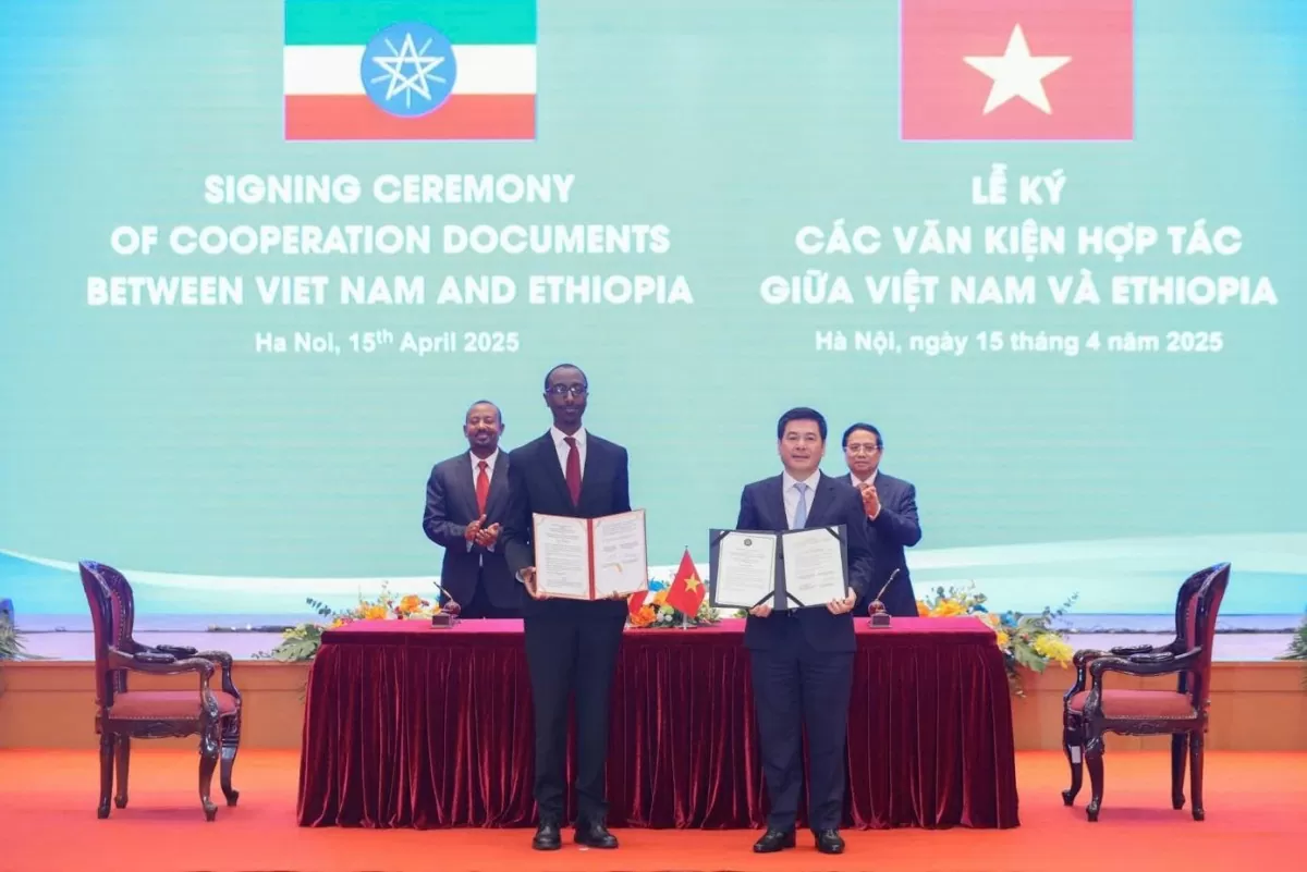 Việt Nam - Ethiopia ký kết,