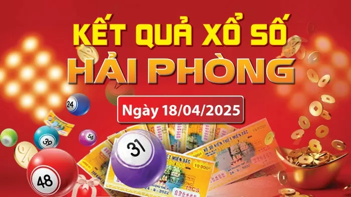 XSHP 18/4, kết quả xổ số Hải Phòng hôm nay 18/4/2025, KQXSHP 18/4
