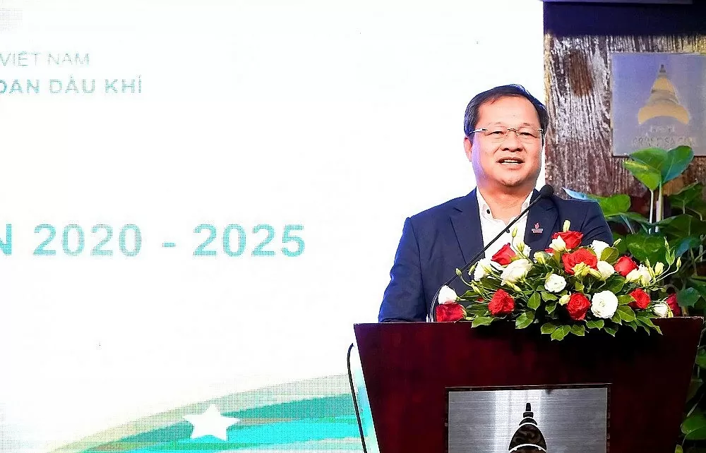 Chủ tịch HĐQT Mai Thế Toàn phát biểu tại hội nghị