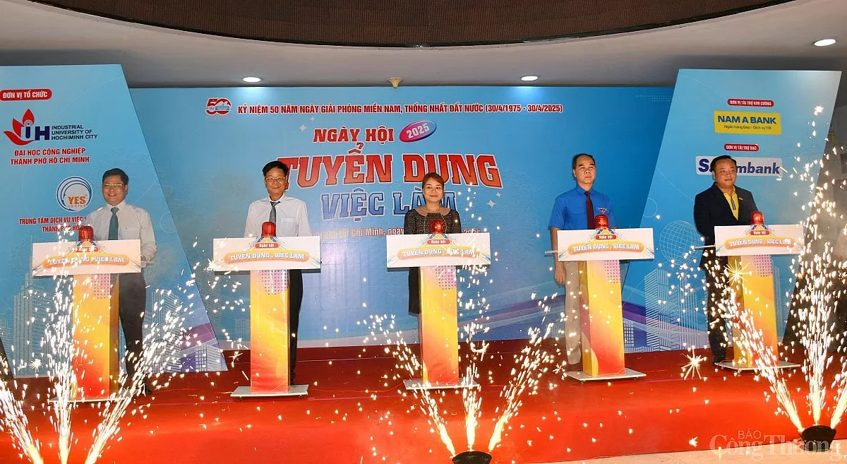 10.000 việc làm hấp dẫn tại ngày hội tuyển dụng IUH 2025