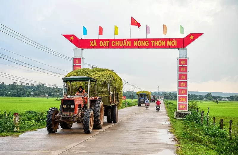 chương trình mục tiêu quốc gia về xây dựng nông thôn mới đã chứng kiến sự tham gia ngày càng tích cực và hiệu quả của phụ nữ. 