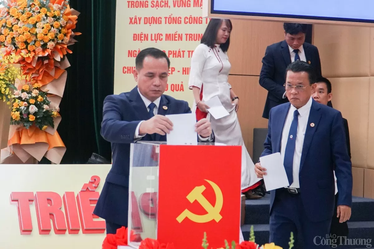 Đại hội Đảng bộ Tổng Công ty Điện lực miền Trung