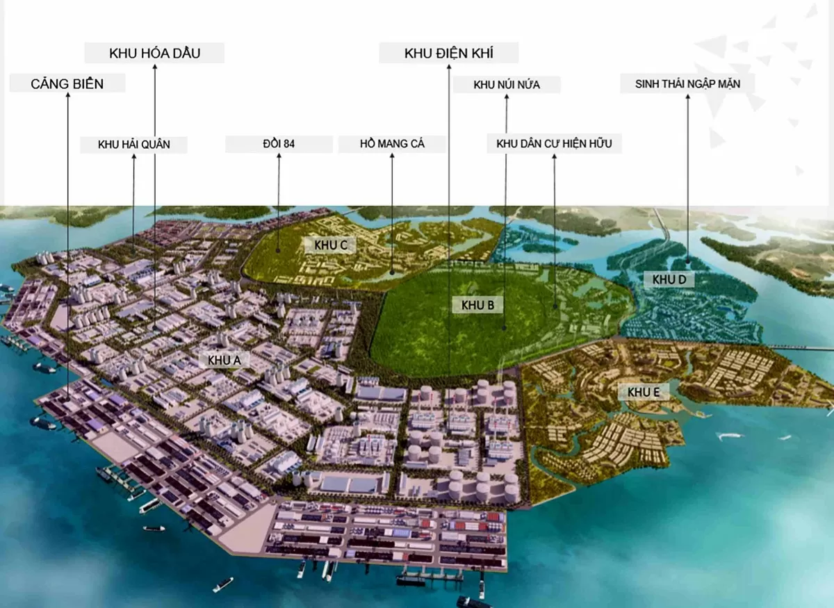 Bà Rịa - Vũng Tàu: Sẽ đấu thầu 43 ha làm Nhà máy nhiệt điện LNG Long Sơn