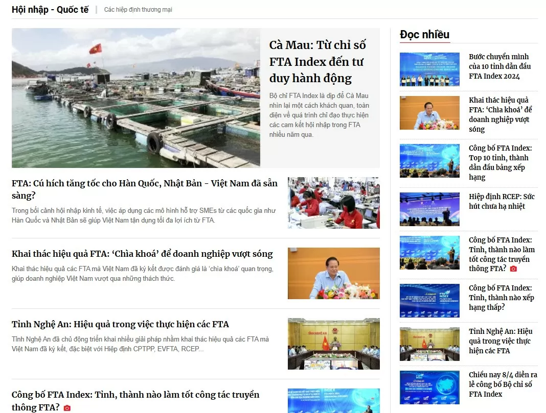 Báo chí giúp doanh nghiệp tiếp cận FTA nhiều nhất