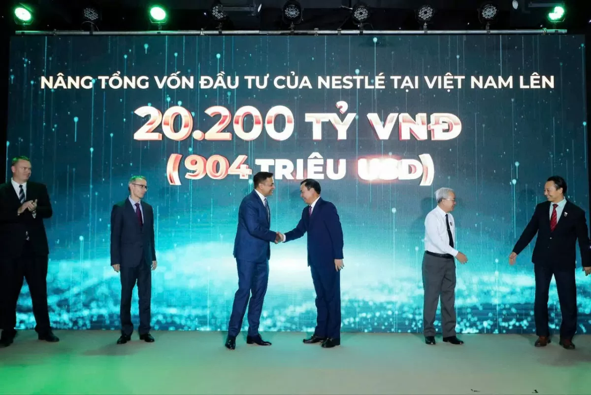 Nestlé công bố mở rộng sản xuất, khẳng định cam kết đầu tư dài hạn và đóng góp vào sự phát triển kinh tế - xã hội bền vững tại Việt Nam