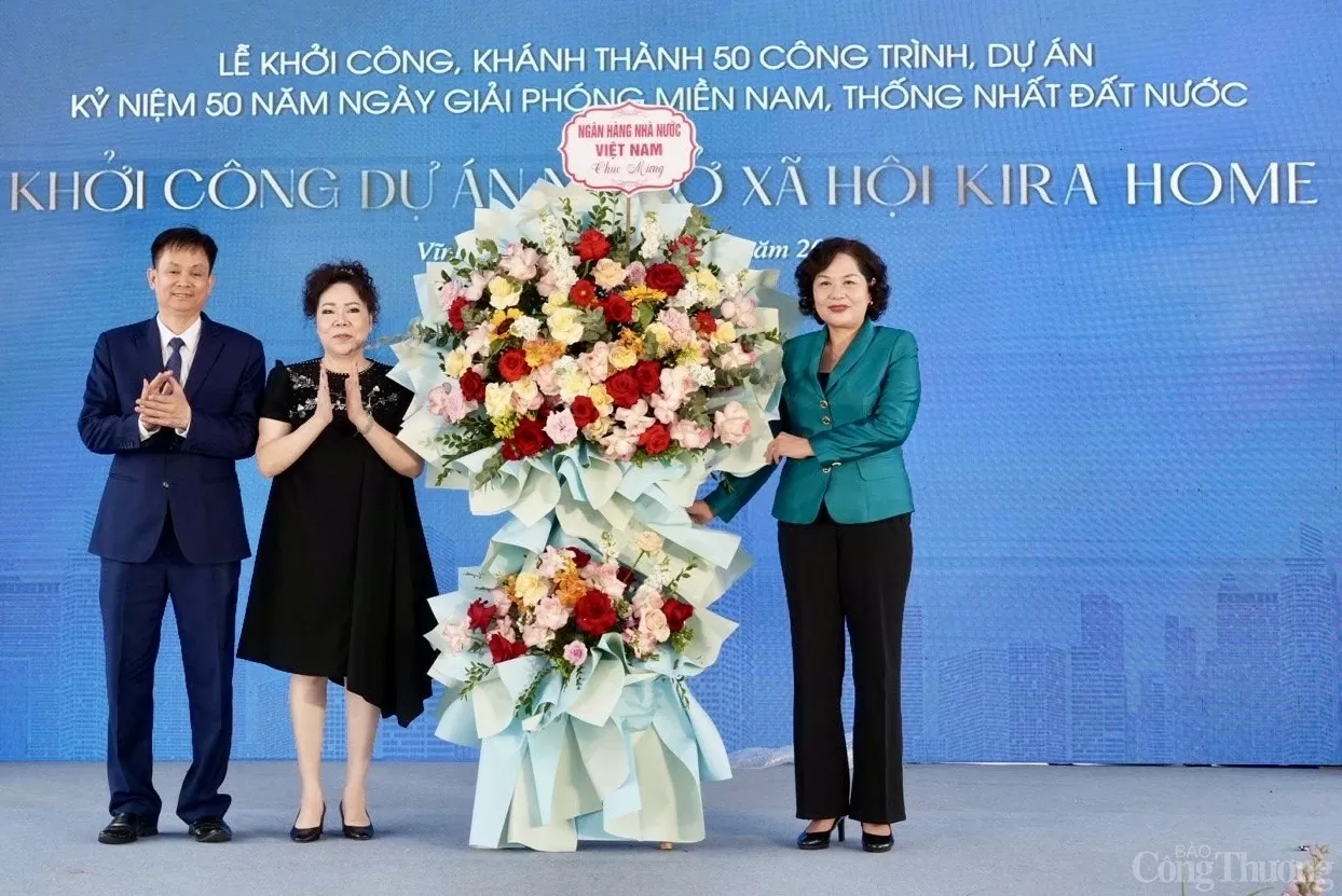Vĩnh Phúc: Khởi công dự án nhà ở xã hội Kira Home