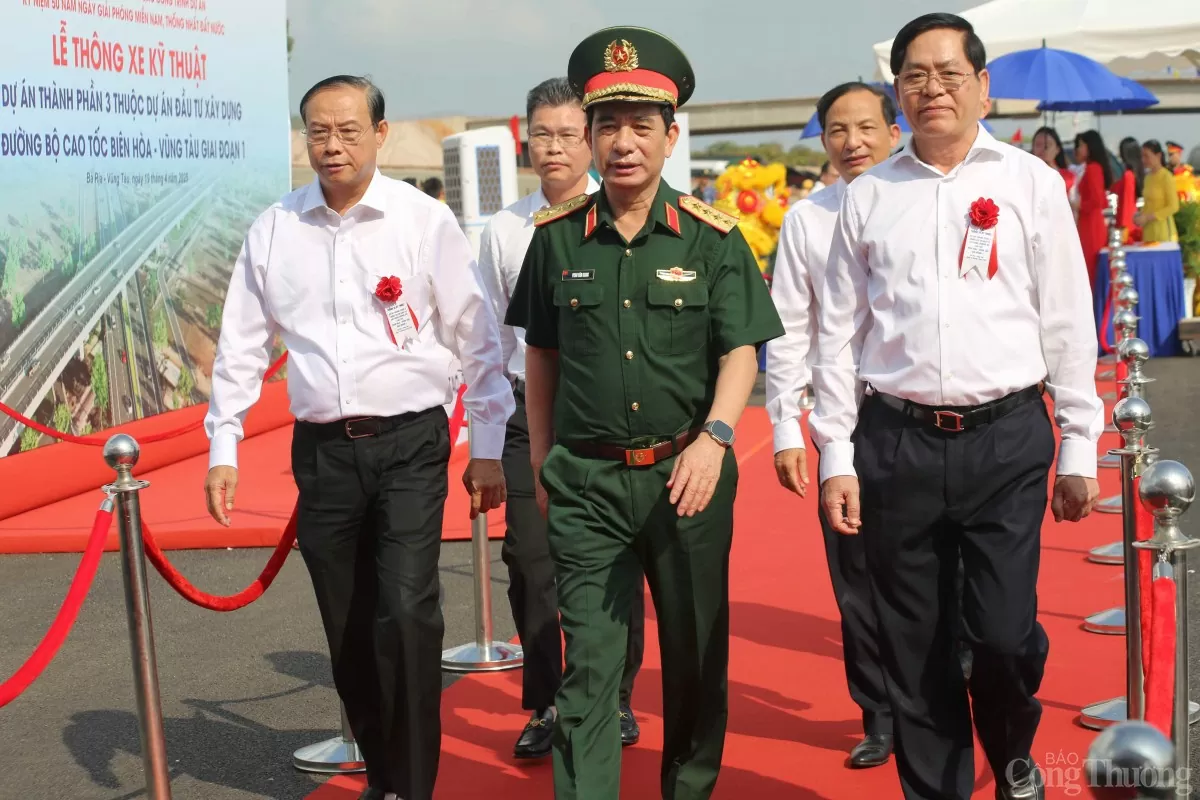 Chính thức thông xe 20km cao tốc Biên Hòa - Vũng Tàu