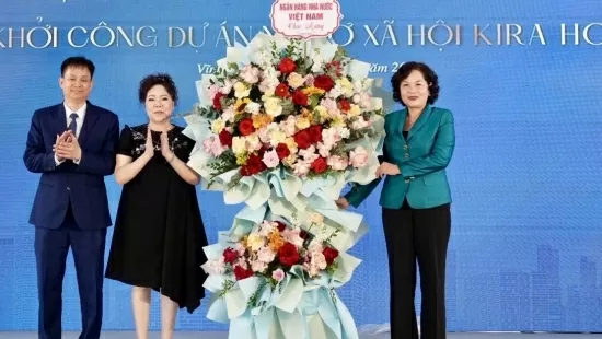 Vĩnh Phúc: Khởi công dự án nhà ở xã hội Kira Home