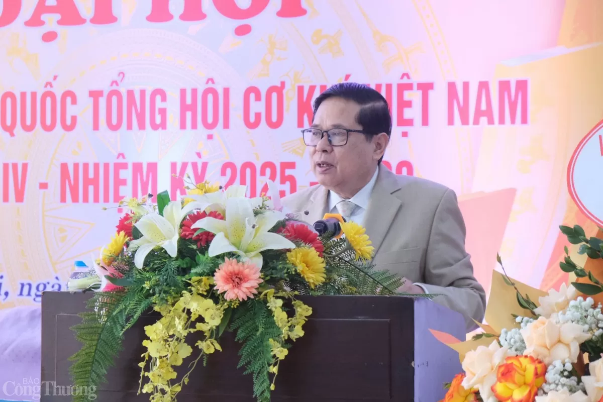 ông Đỗ Hữu Hào, Chủ tịch Tổng Hội Cơ khí Việt Nam