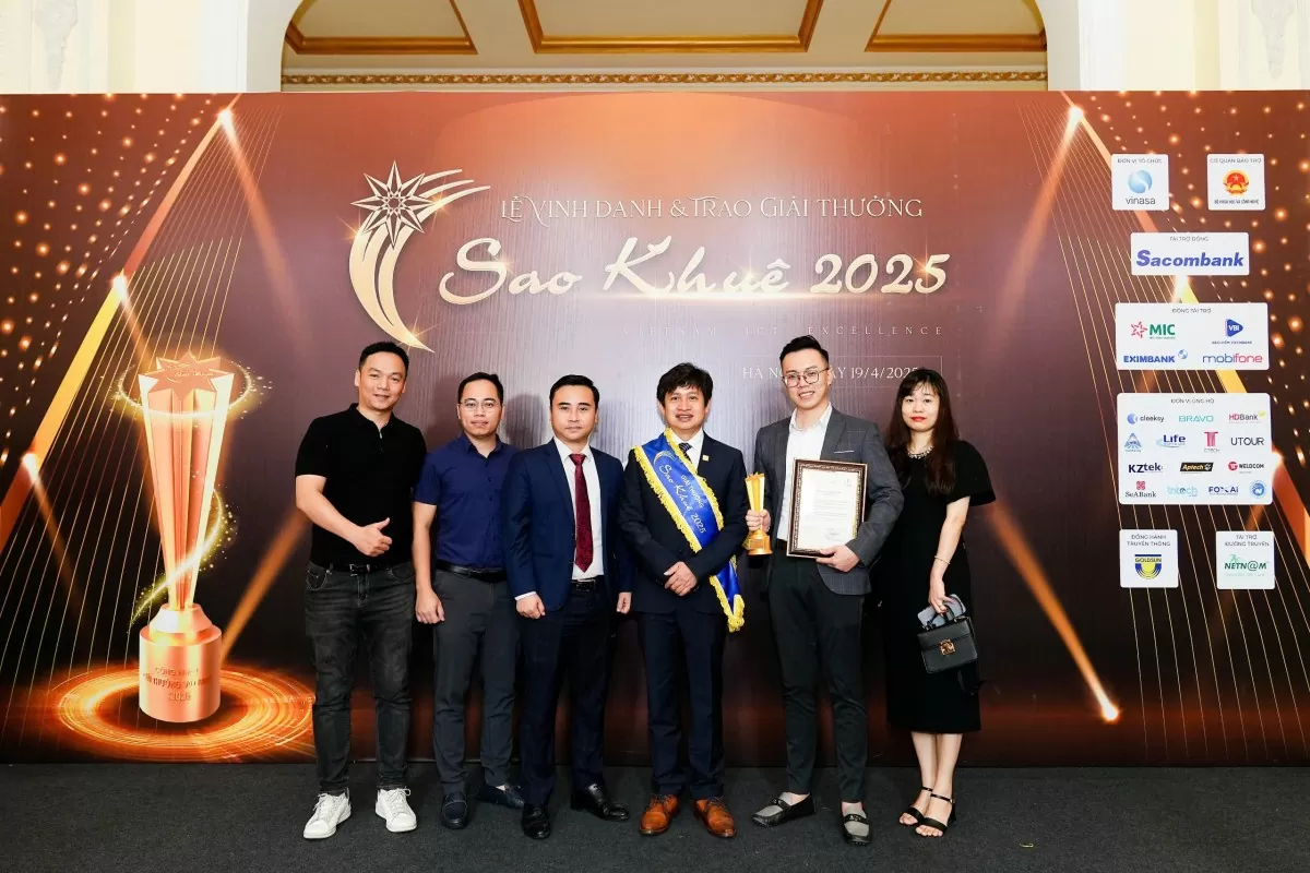 Meey Group lần thứ 3 giành giải thưởng Sao Khuê