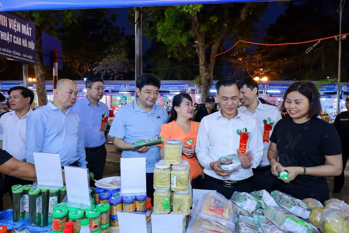 Hội chợ Xúc tiến thương mại cho các hợp tác xã tại khu vực miền Bắc năm 2025: Bệ phóng cho sản phẩm