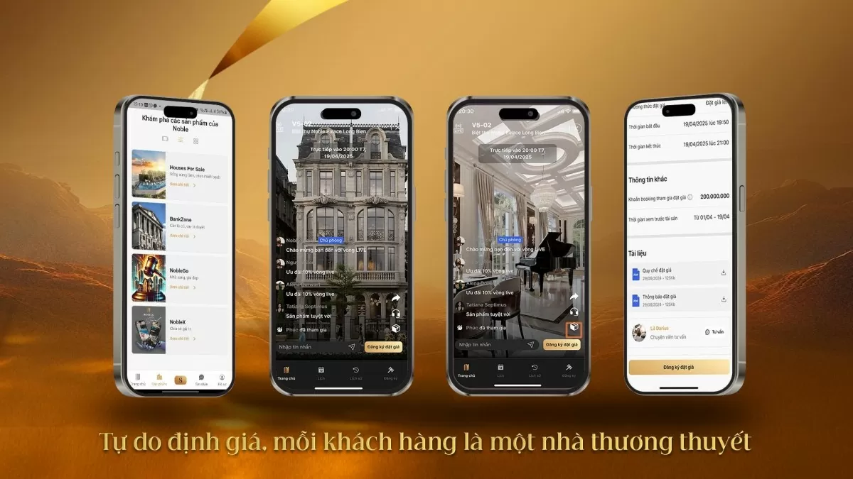 Mua nhà theo giá của bạn: Trải nghiệm Noble App của Sunshine Group
