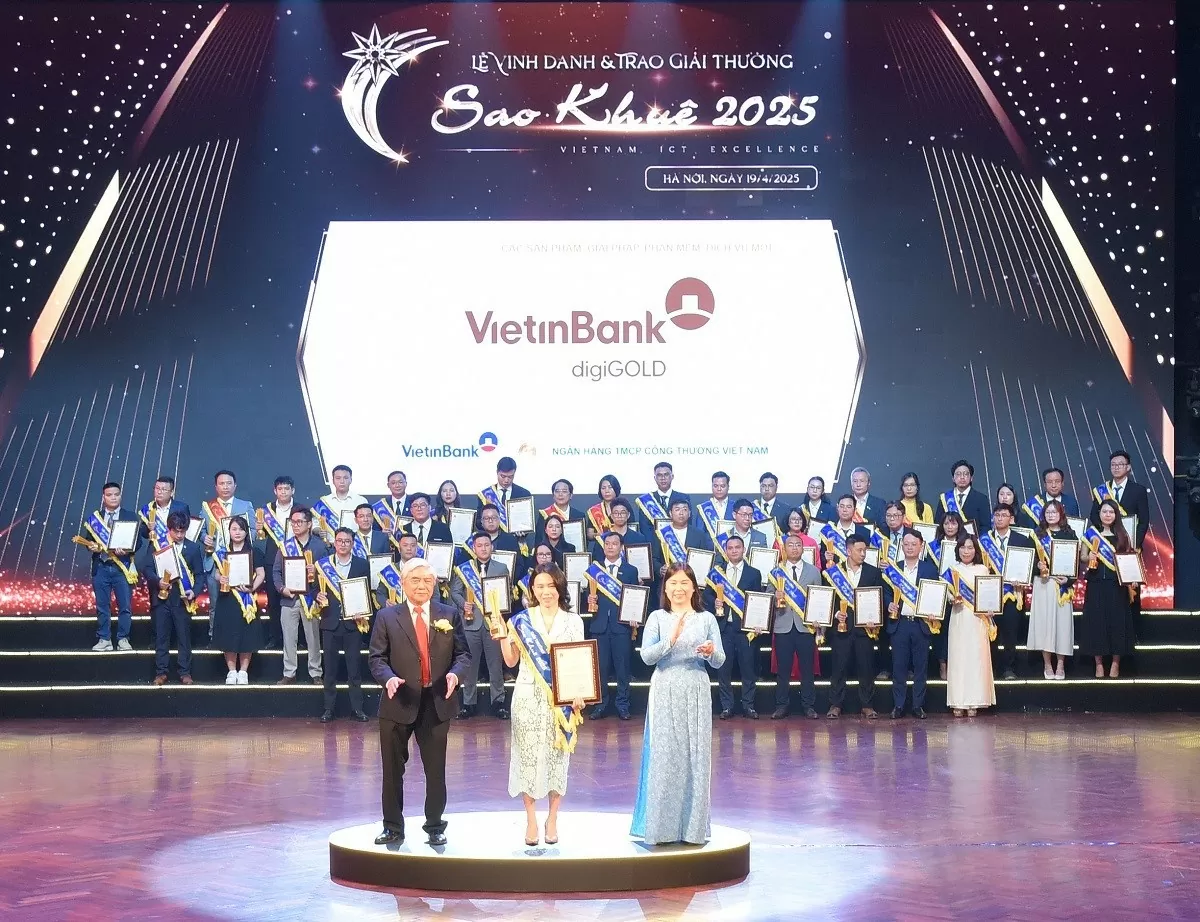 VietinBank xuất sắc giành 5 Giải thưởng Sao Khuê 2025