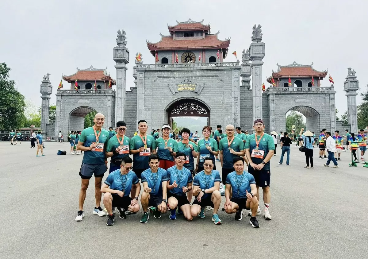 F88 “về nguồn” cùng 4.000 vận động viên tại Marathon Đền Hùng 2025