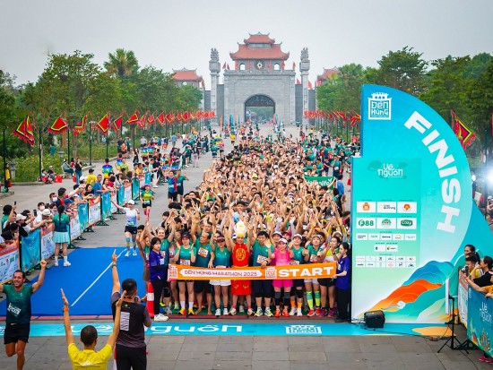 f88 ve nguon cung 4000 van dong vien tai marathon den hung 2025
