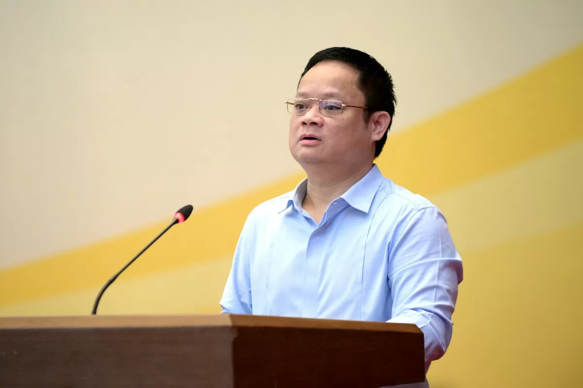 Phó Chủ nhiệm Văn phòng Quốc hội Vũ Minh Tuấn thông tin về dự kiến nội dung, chương trình Kỳ họp thứ 9, Quốc hội khóa XV