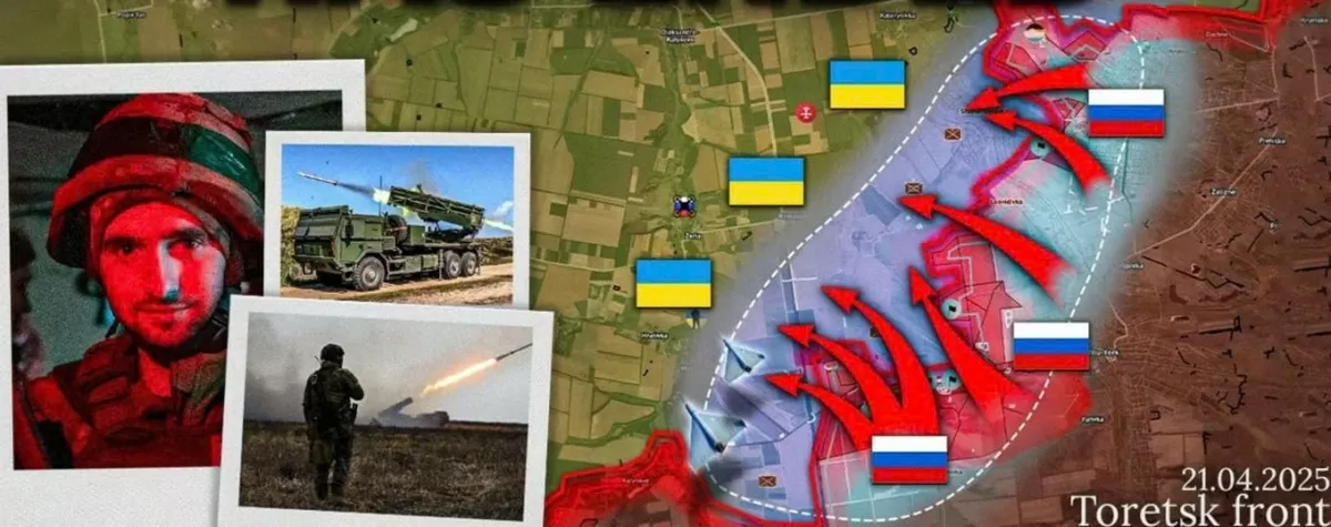Chiến sự Nga-Ukraine tối 22/4: Nga siết chặt vòng vây tại Pokrovsk
