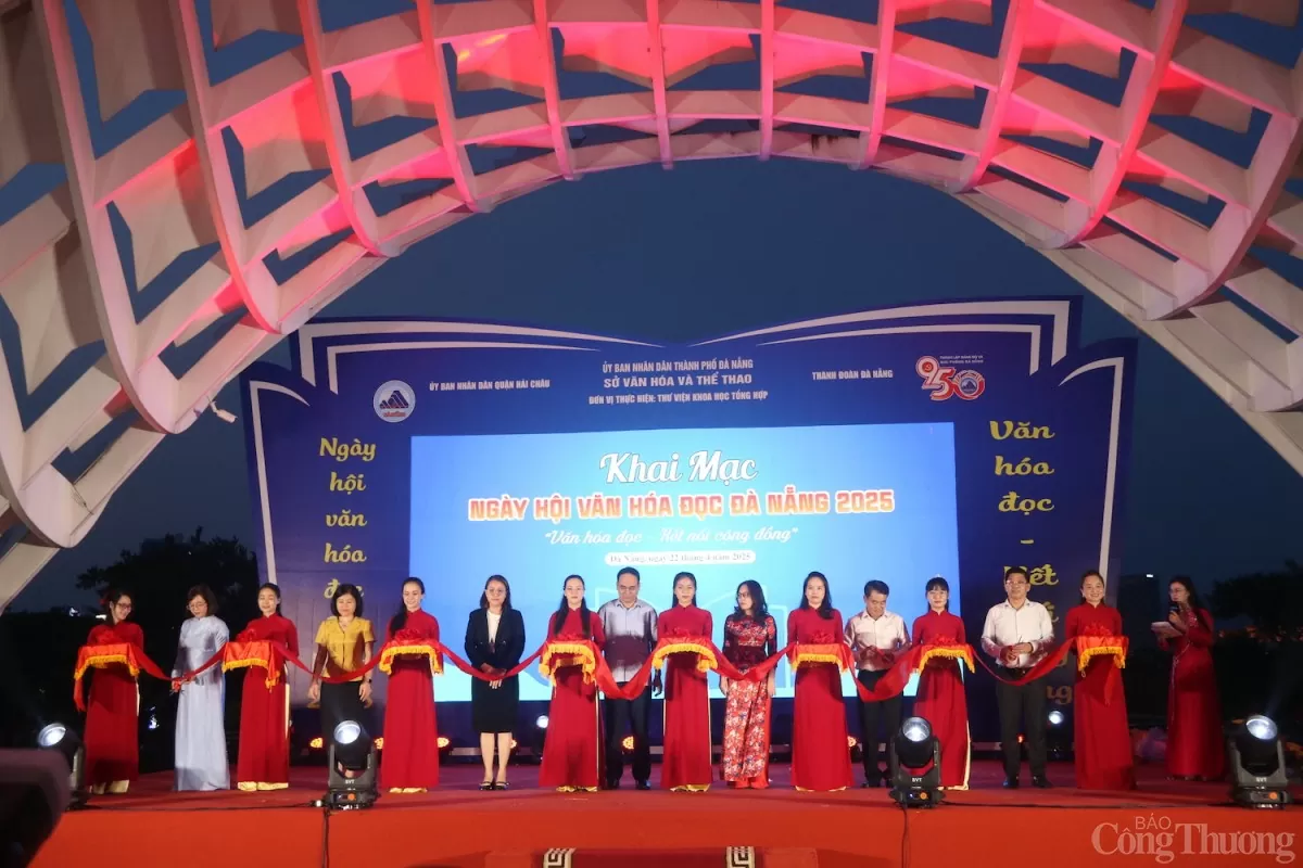 khai mạc Ngày hội Văn hóa đọc Đà Nẵng 2025
