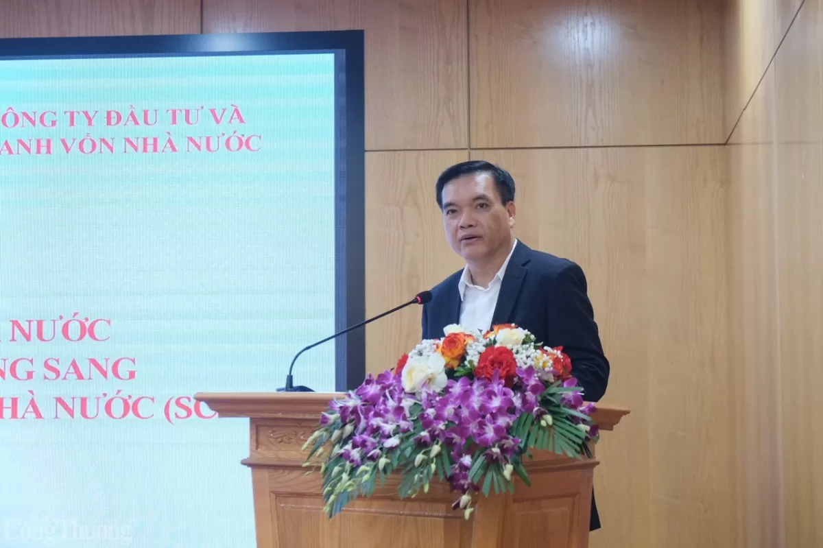 ông Nguyễn Chí Thành - Bí thư Đảng ủy, Chủ tịch Hội đồng Thành viên Tổng công ty đầu tư và kinh doanh vốn Nhà nước