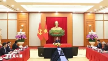Tổng Bí thư Tô Lâm điện đàm