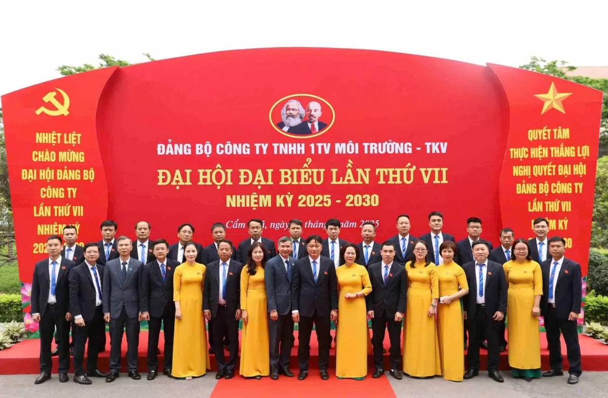 Đại hội Đảng bộ Công ty TNHH MTV Môi trường - TKV