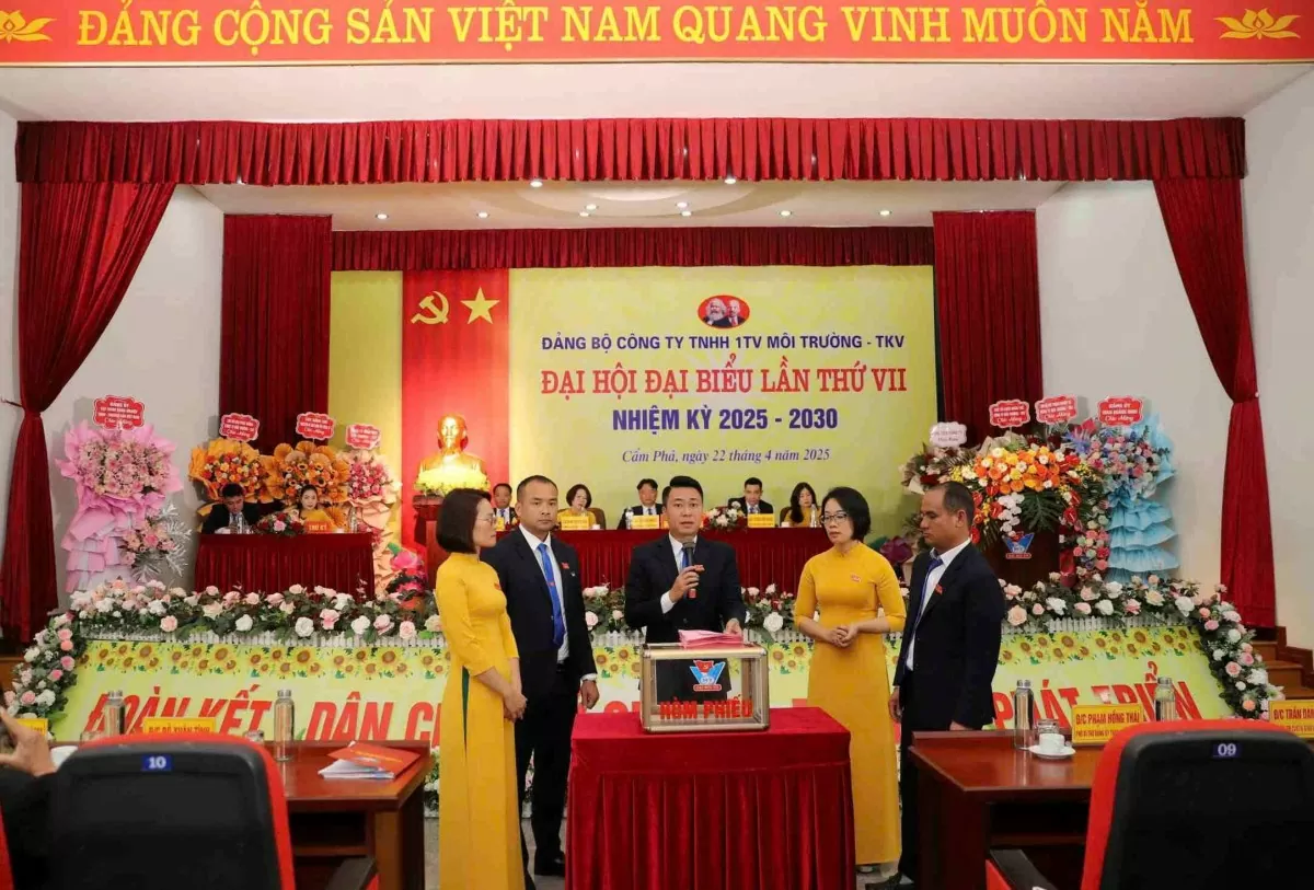 Đại hội Đảng bộ Công ty TNHH MTV Môi trường - TKV