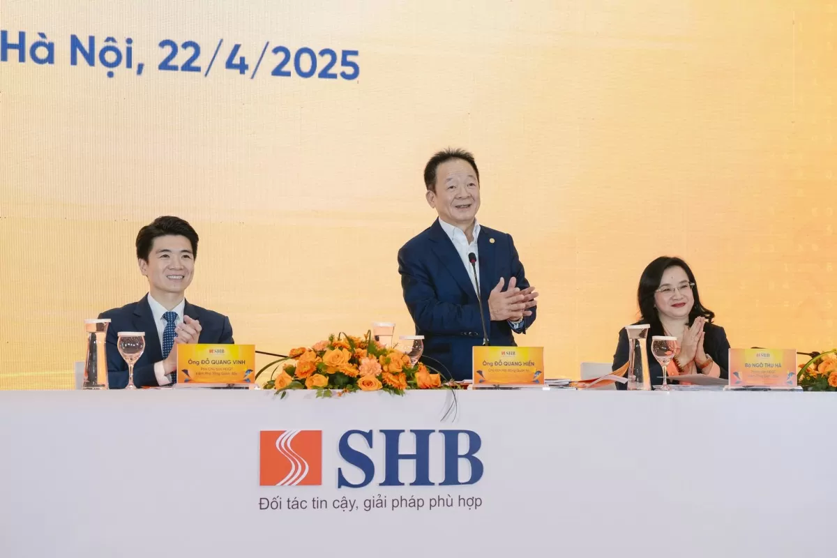 SHB bứt phá vươn tầm trong kỷ nguyên mới, kế hoạch lợi nhuận tăng 25%, cổ đông tin tưởng đồng hành